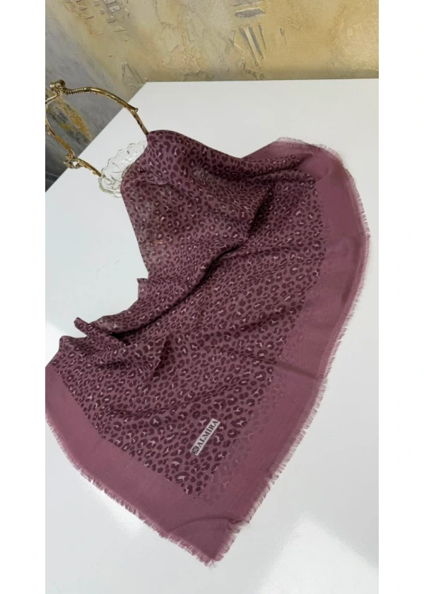 Hücrenin Gizemi Empirme Cotton Flamlı Eşarp