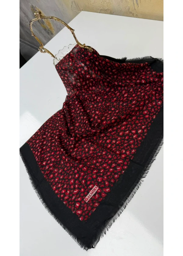 Hücrenin Gizemi Empirme Cotton Flamlı Eşarp