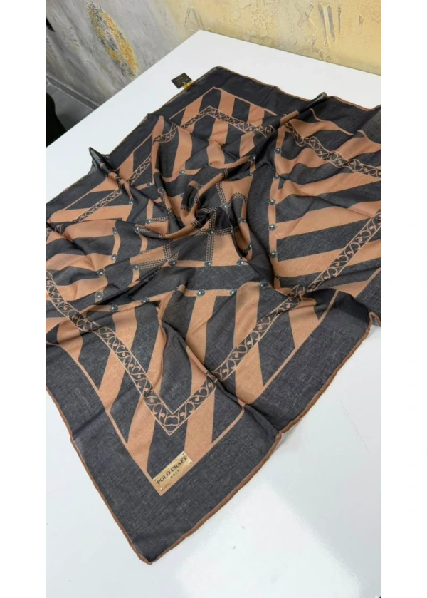 Polo Craft Karmaşık Soft Pamuk Eşarp