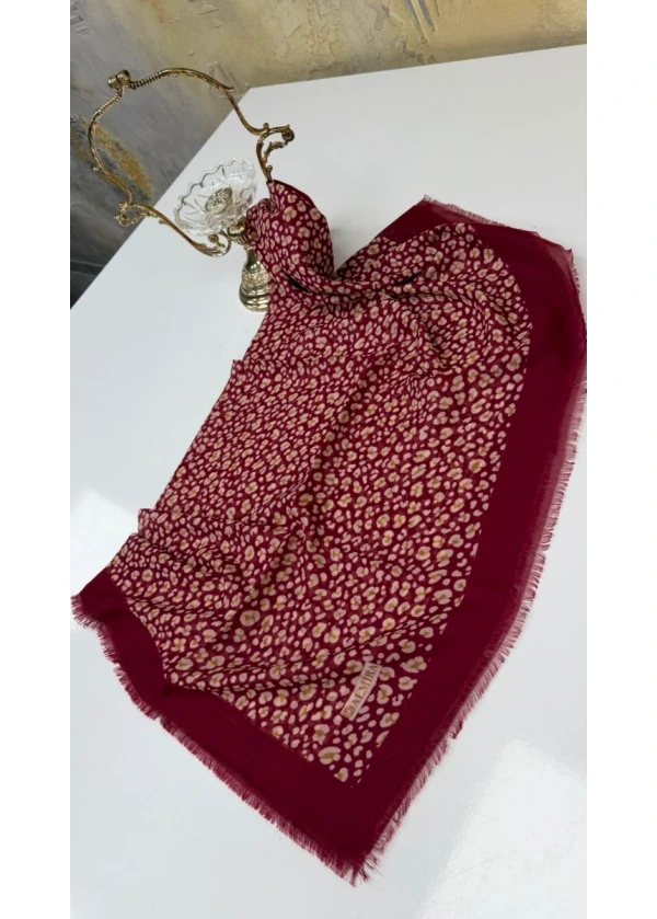 Hücrenin Gizemi Empirme Cotton Flamlı Eşarp