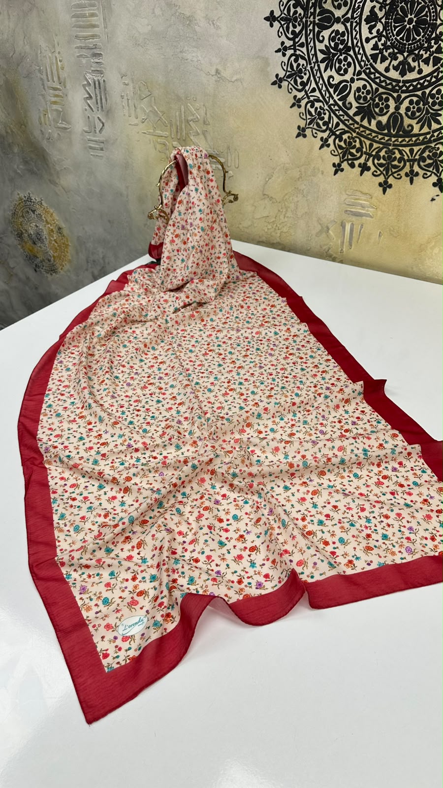 Lorenda Ayşegül Soft Pamuk Şal
