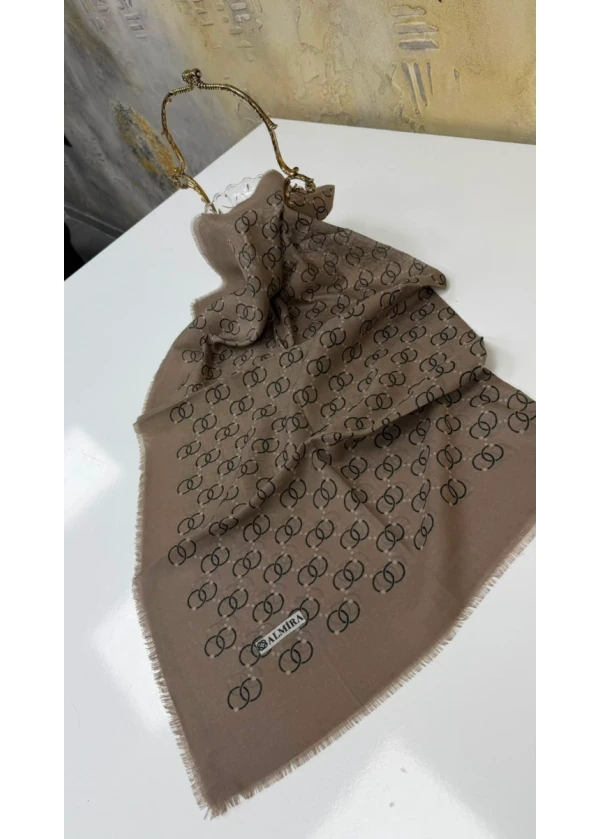 Zingir Empirme Cotton Flamlı Eşarp
