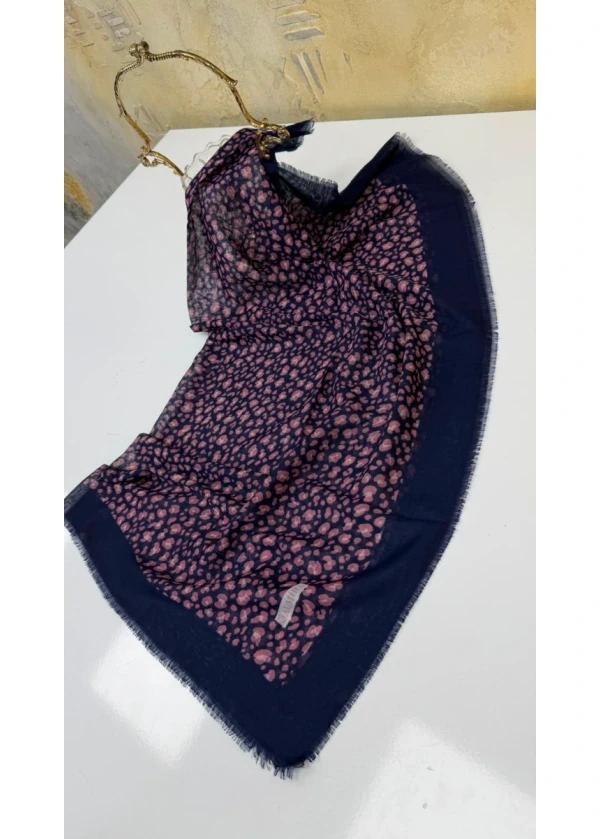 Hücrenin Gizemi Empirme Cotton Flamlı Eşarp