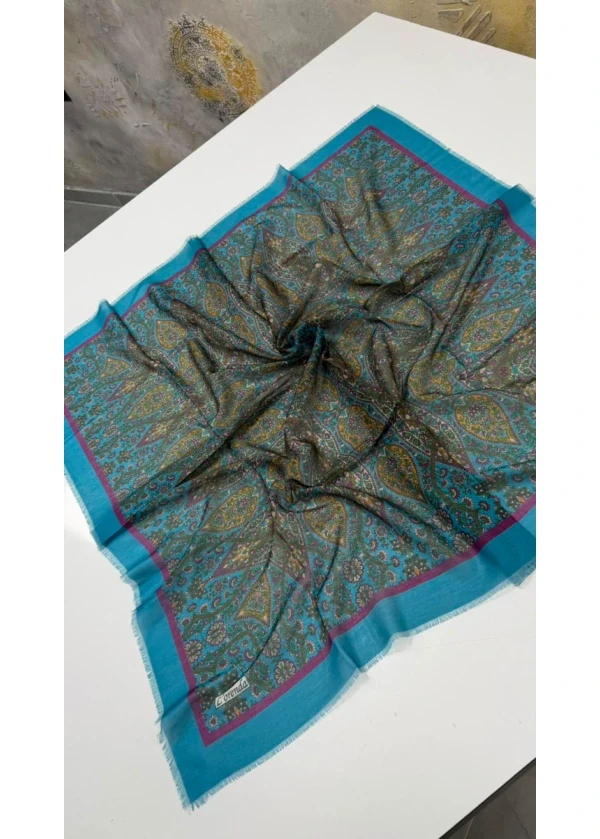 Baybayuk Empirme Cotton Eşarp Yazma