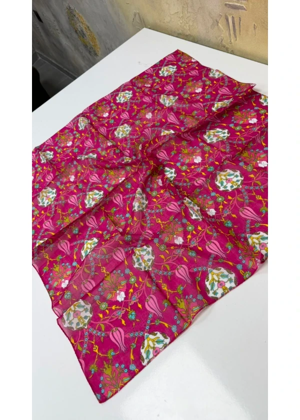 Organik Lalezar Pamuk Yazma 90cm