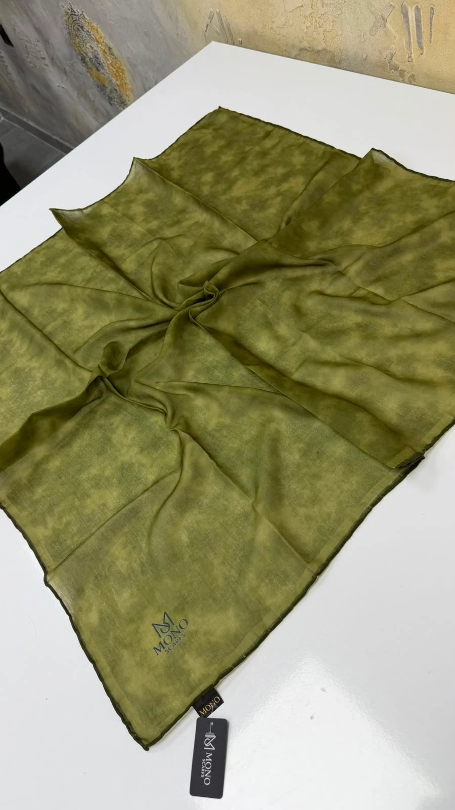 Mono Scarf Fehime Soft Pamuk Eşarp