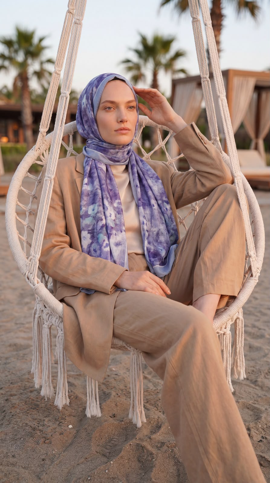 LuvenSara Yıldızay Summer Şal
