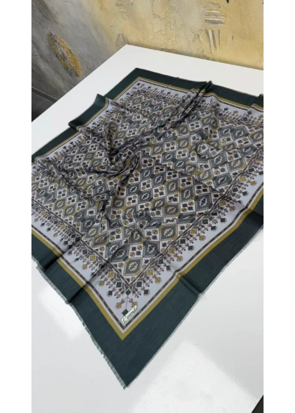 Lorenda Kirpi Empirme Cotton Eşarp