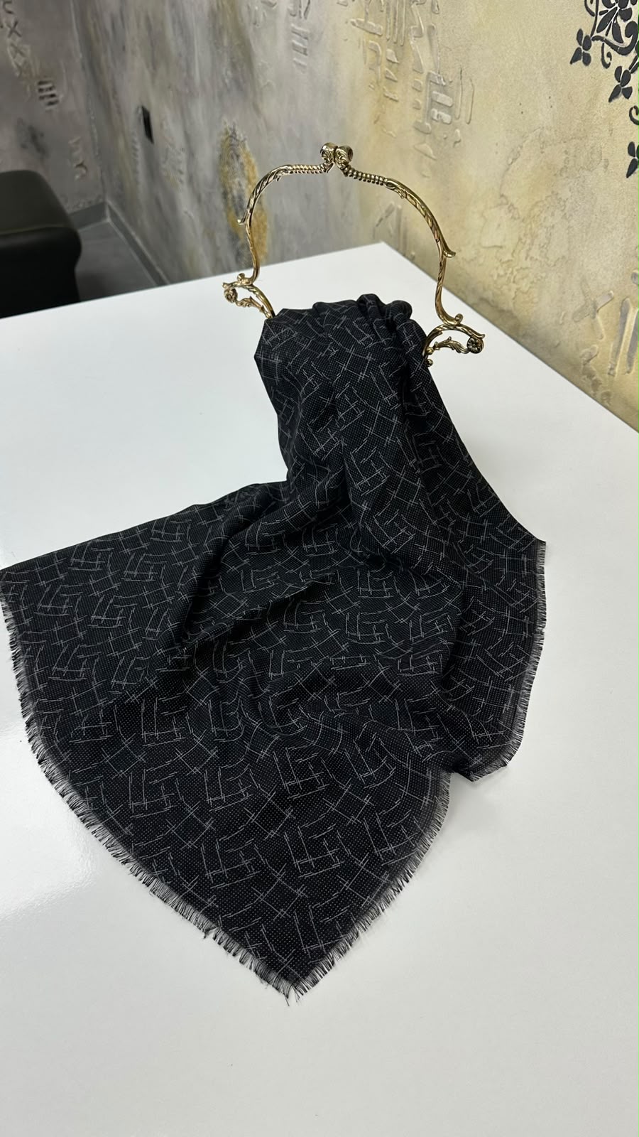Kampanyalı Flamlı Pamuk Eşarp