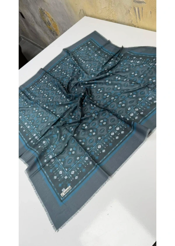 Lorenda Kirpi Empirme Cotton Eşarp