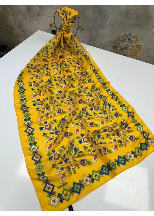 Çengelköy Desenli Soft Pamuk Şal