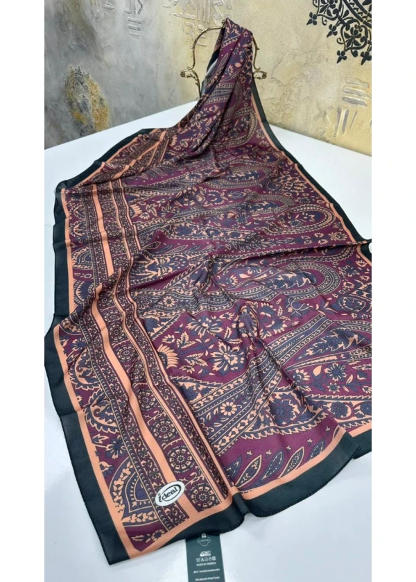 Kalp Kalbe Ahengi Soft Pamuk Şal