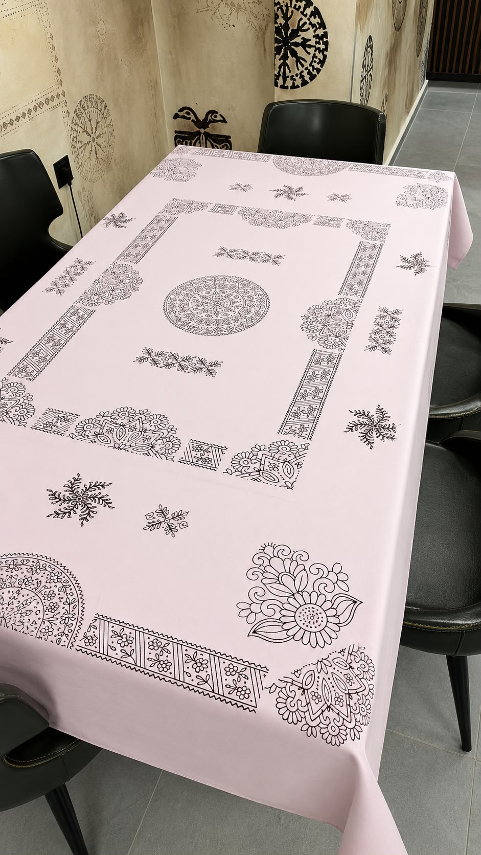 Lüx Dikdörtgen Kalite Serisi Masa Örtüsü