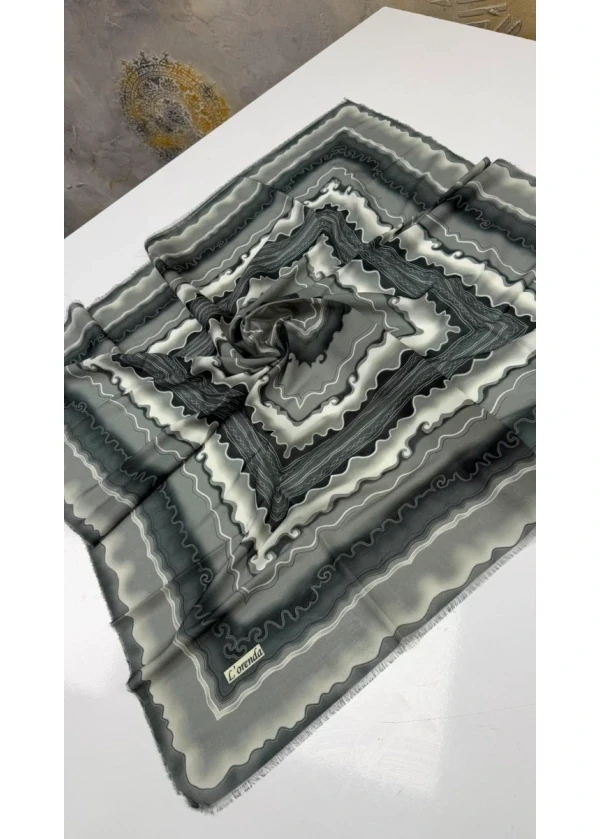 Alaz Empirme Cotton Eşarp Yazma