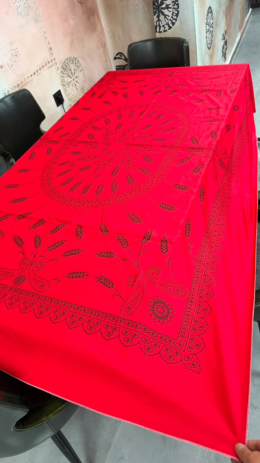 Dikdörtgen Masa Örtüsü 3