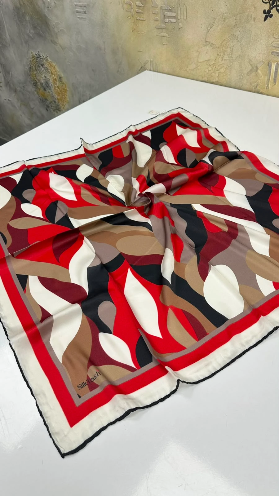 Silk Touch Fikriye Kristal İpek Eşarp