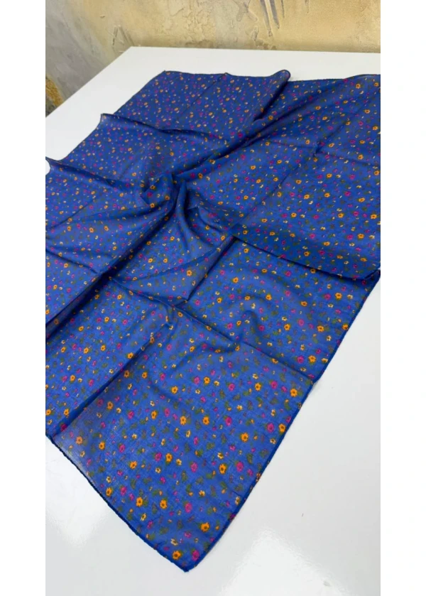 Organik Şule Pamuk Yazma 90cm