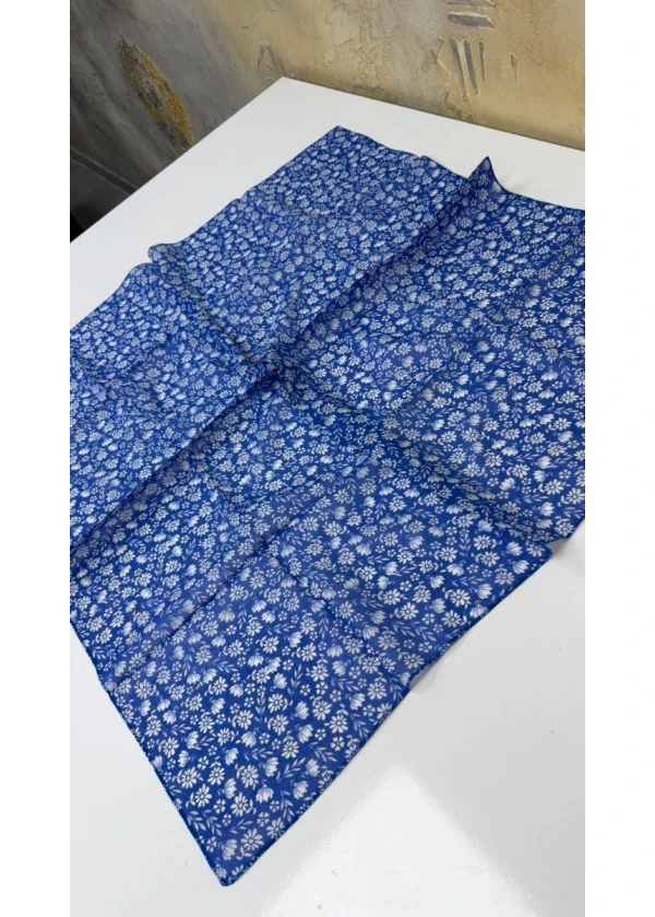 Organik Gelincik Pamuk Yazma 90cm