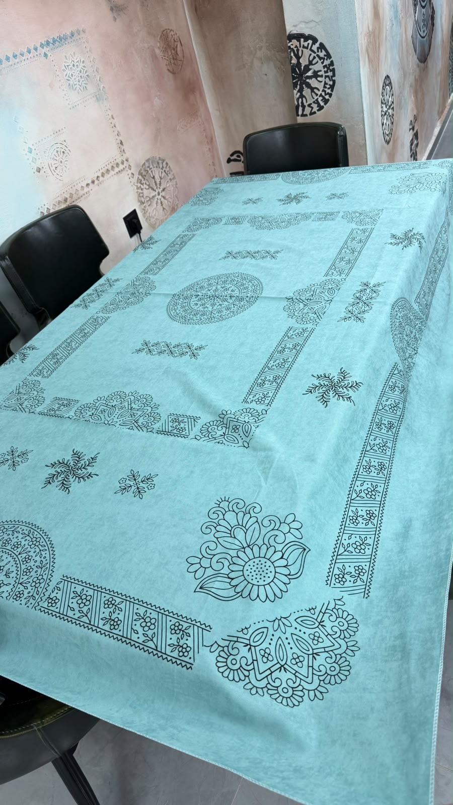 Dikdörtgen Masa Örtüsü 9