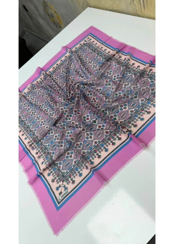 Lorenda Kirpi Empirme Cotton Eşarp