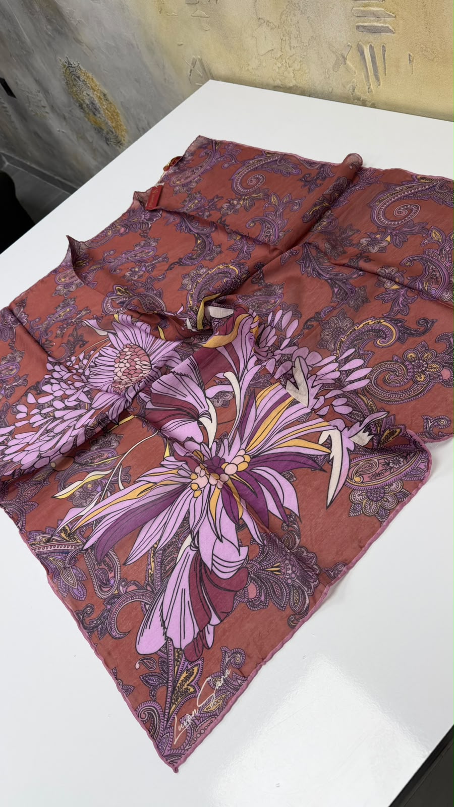 LuvenSara Velvet Touch Summer Eşarp