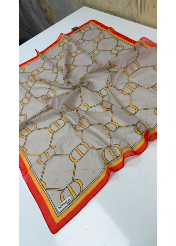 Bonjela Sport Simge Soft pamuk Eşarp