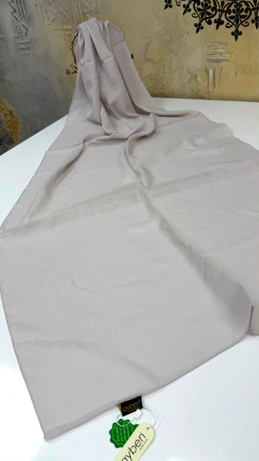 Ayben Düz Renk Desenli Vesta Şal