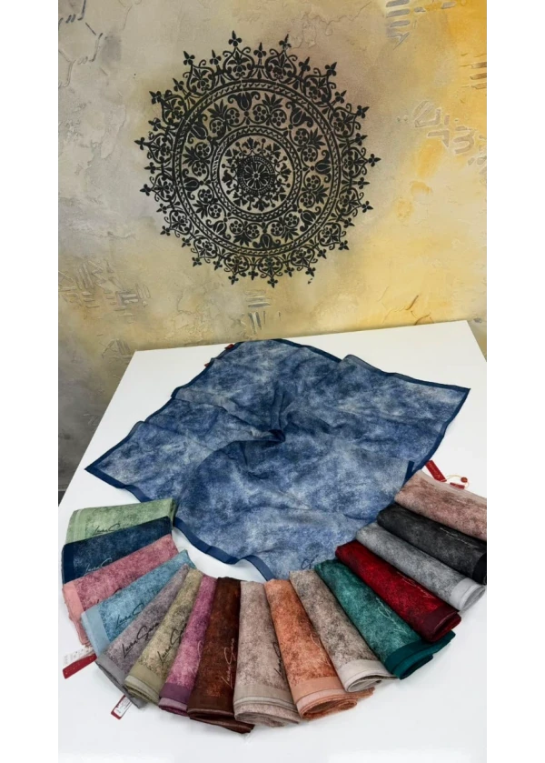 LuvenSara Perla Kehribar Asil Eşarp