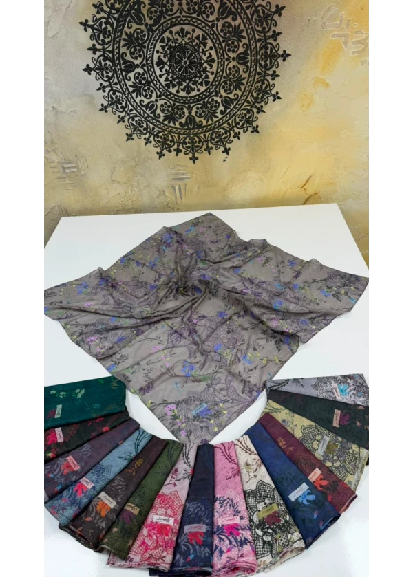 Aslı Empirme Cotton Eşarp