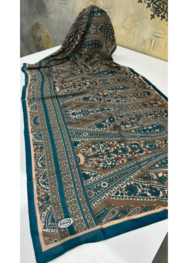Kalp Kalbe Ahengi Soft Pamuk Şal