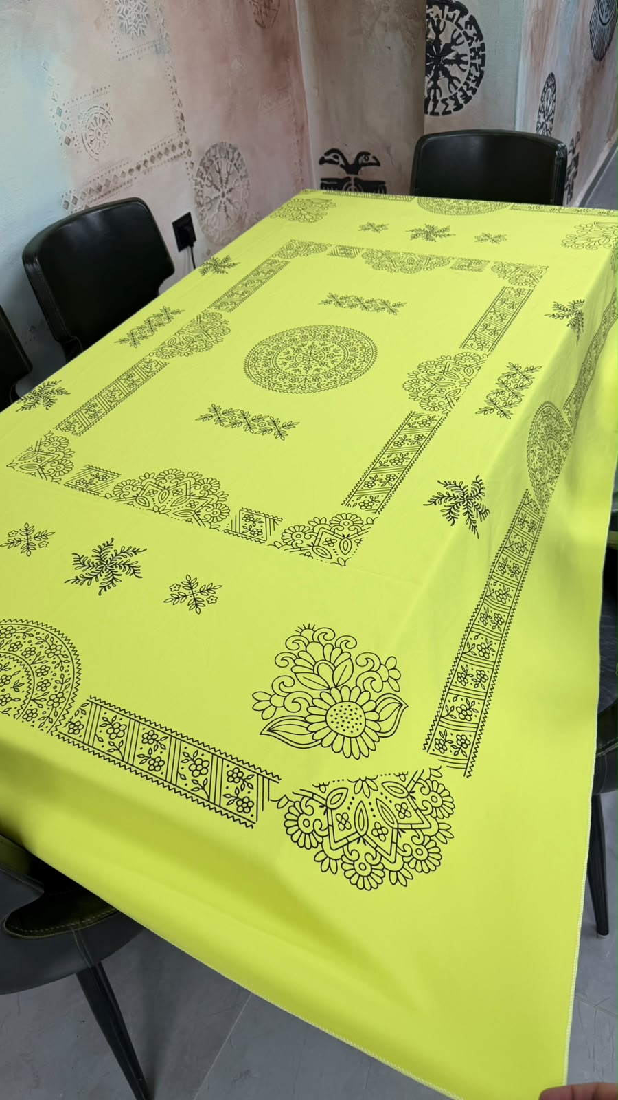 Lüx Dikdörtgen Kalite Serisi Masa Örtüsü