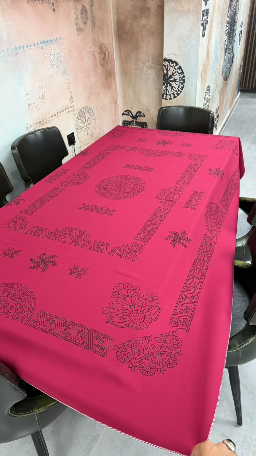 Lüx Dikdörtgen Kalite Serisi Masa Örtüsü