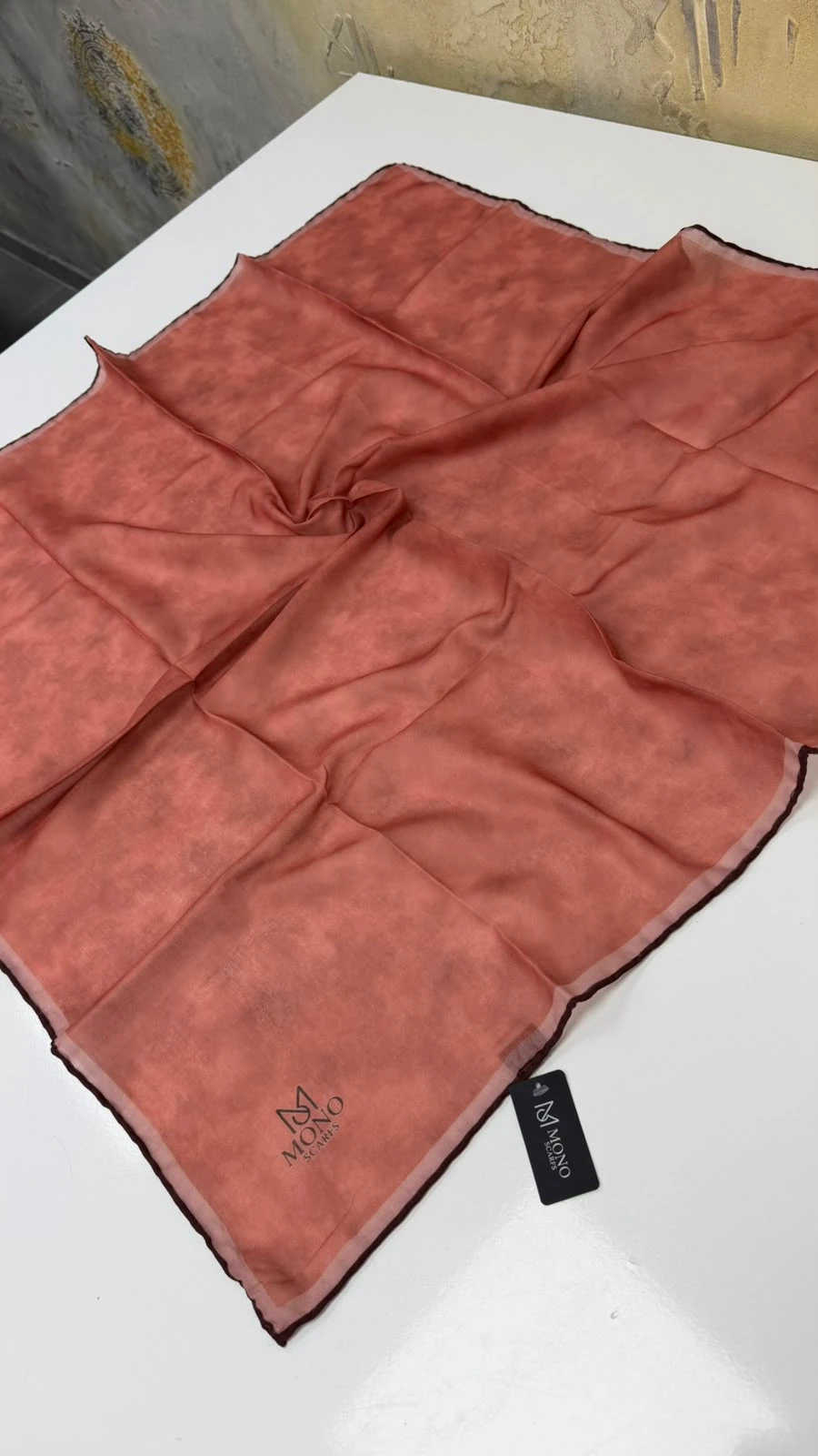 Mono Scarf Fehime Soft Pamuk Eşarp