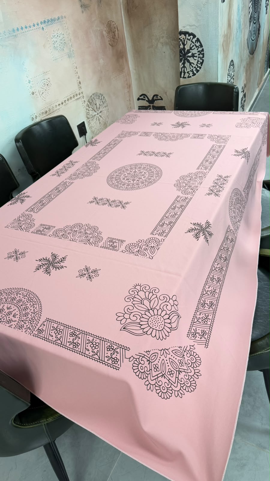 Lüx Dikdörtgen Kalite Serisi Masa Örtüsü