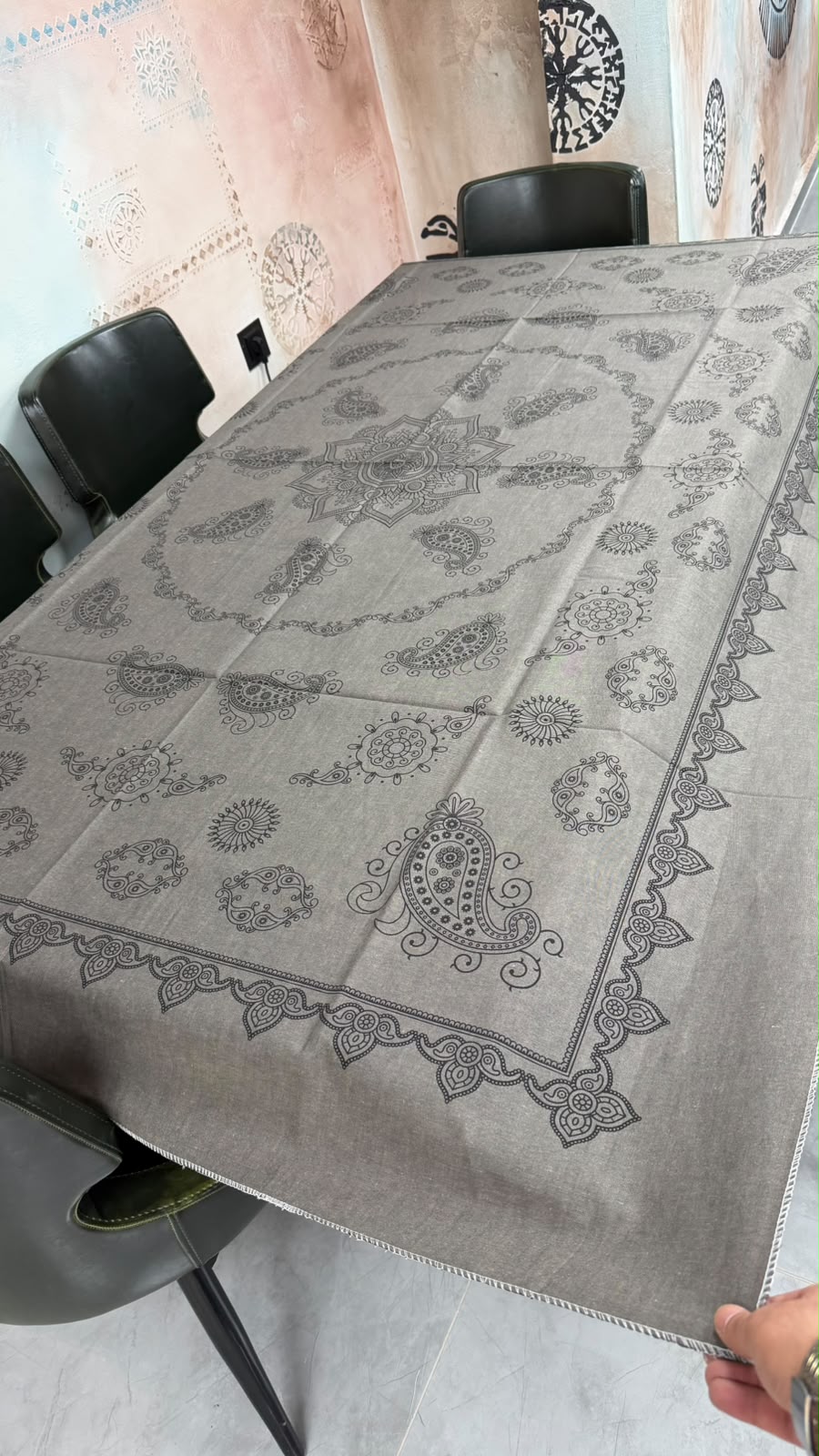 Dikdörtgen Masa Örtüsü 8