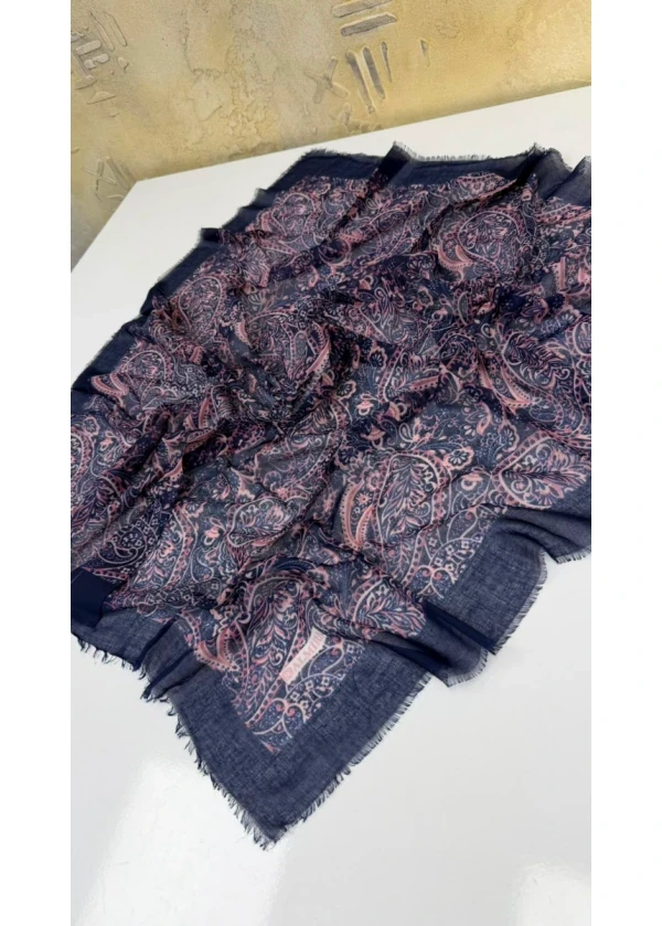 Helezon Empirme Cotton Flamlı Eşarp