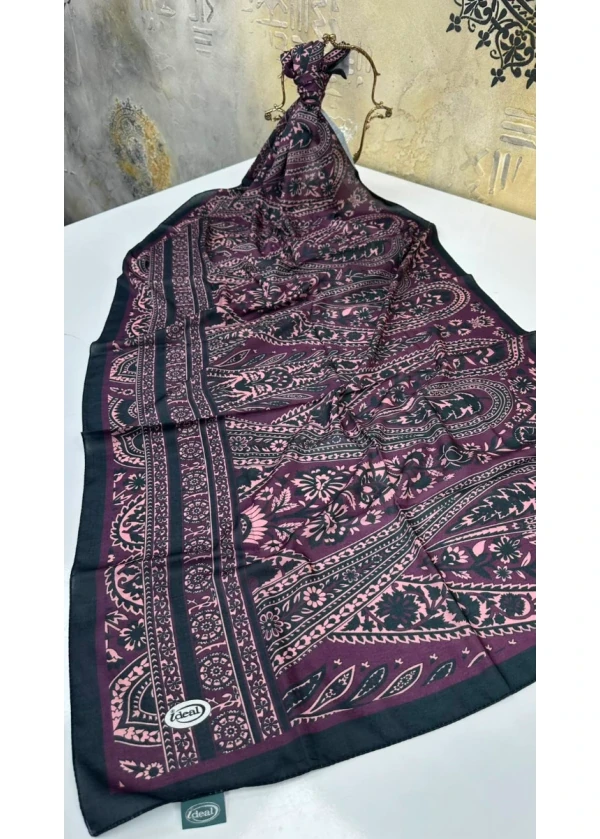 Kalp Kalbe Ahengi Soft Pamuk Şal
