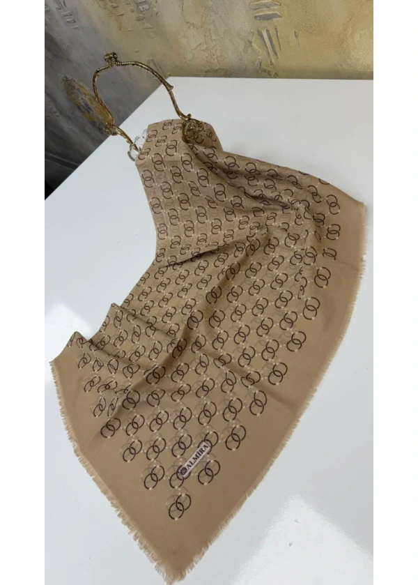 Zingir Empirme Cotton Flamlı Eşarp