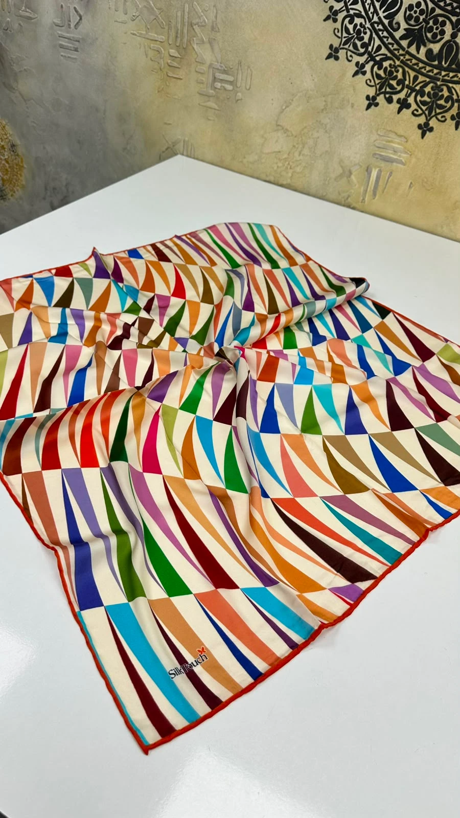 Silk Touch Kristal İpek Eşarp