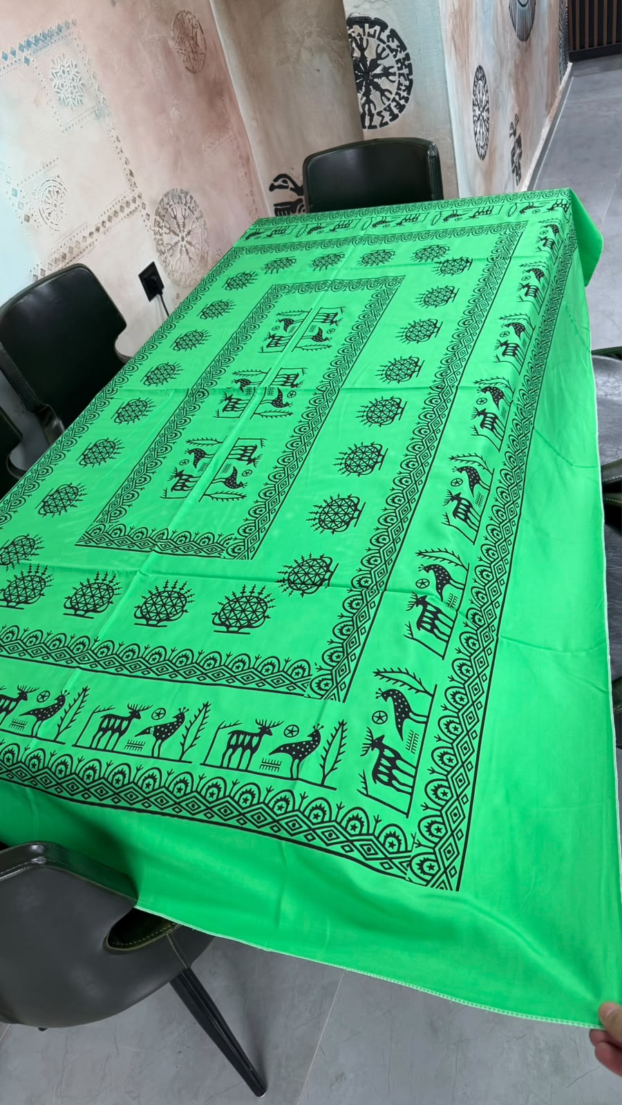 Dikdörtgen Masa Örtüsü 4