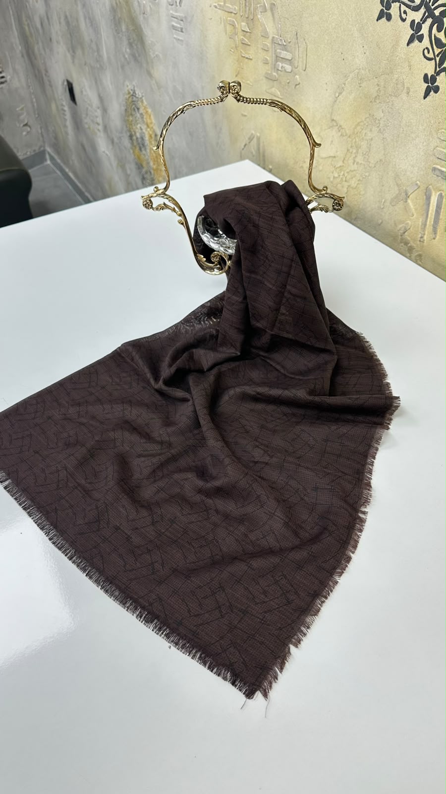 Kampanyalı Flamlı Pamuk Eşarp