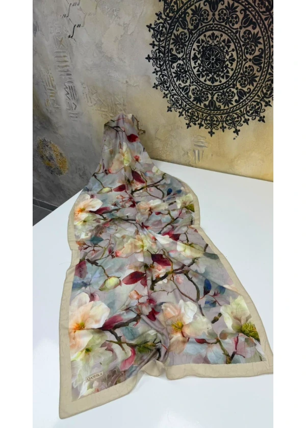 Persica Kraşlı Pamuk Şal