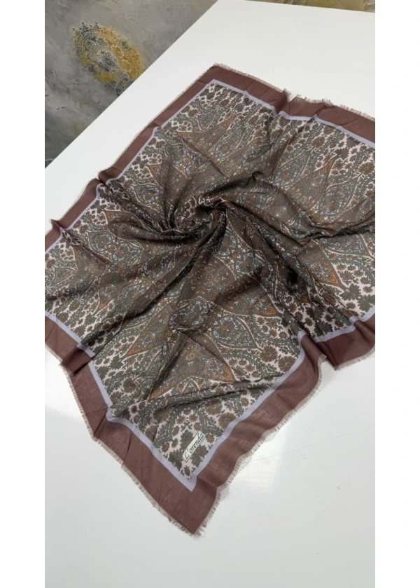 Baybayuk Empirme Cotton Eşarp Yazma