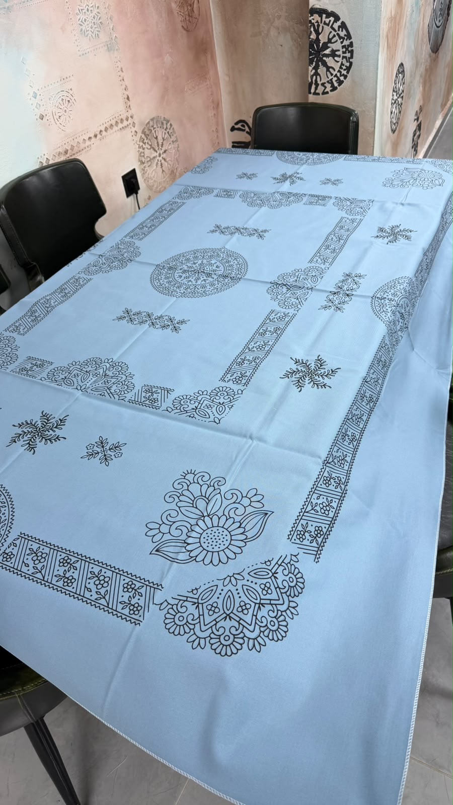 Dikdörtgen Masa Örtüsü 9