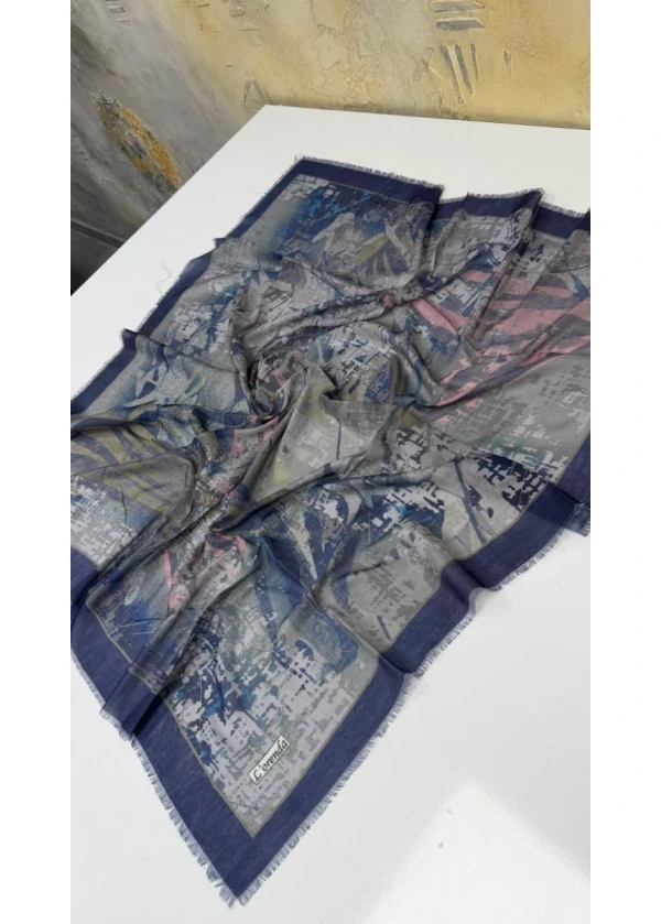 Lorenda Perihan Empirme Cotton Eşarp Yazma