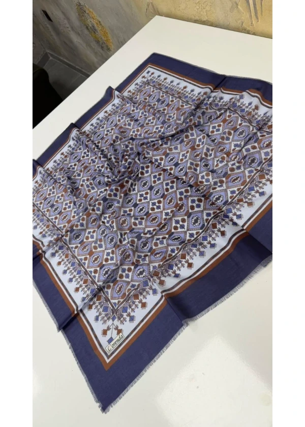 Lorenda Kirpi Empirme Cotton Eşarp