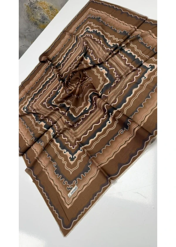 Alaz Empirme Cotton Eşarp Yazma