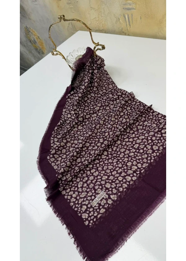 Hücrenin Gizemi Empirme Cotton Flamlı Eşarp