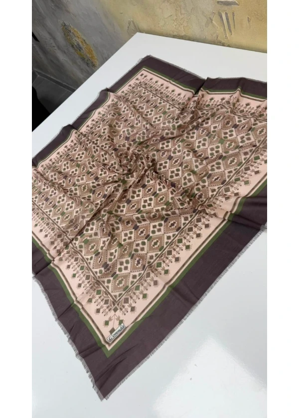Lorenda Kirpi Empirme Cotton Eşarp