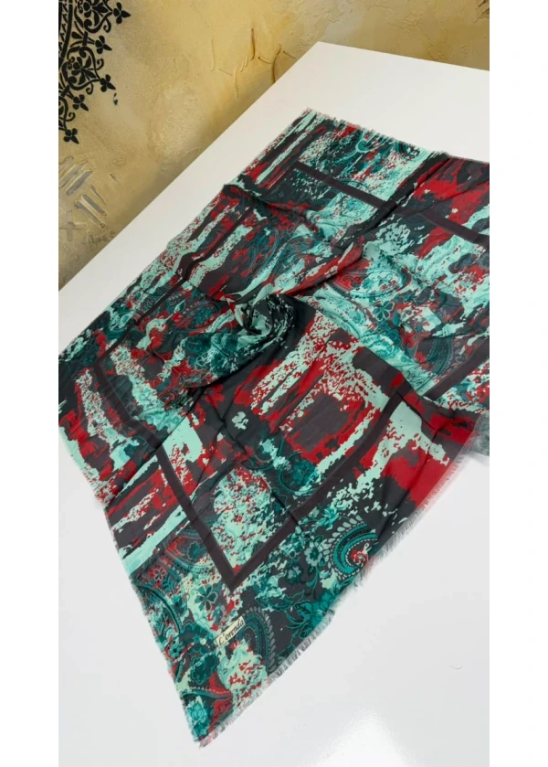 Karış Empirme Cotton Eşarp
